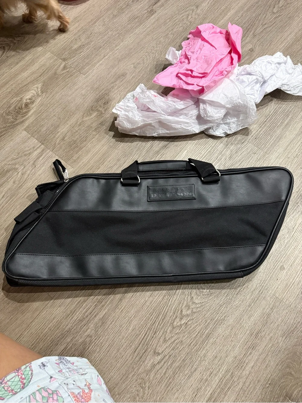 Harley Davidson Black Saddle Bag Liners (2)